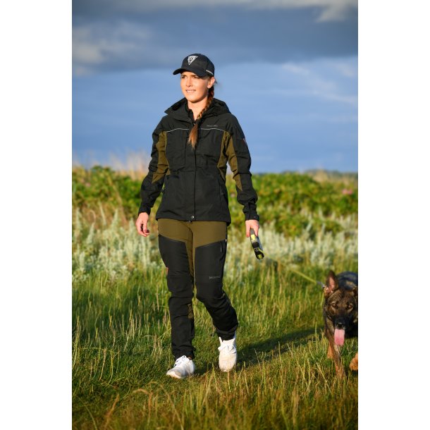 DogSome Dame Off Road Performance shell-Jacket Olive/Black
