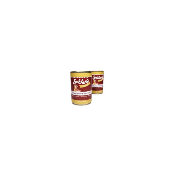 Sm�land Premium Wet Food Chicken 12 x 400g 