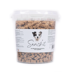 Snack'it Semi-Moist Mini Bones m. Kylling 500g