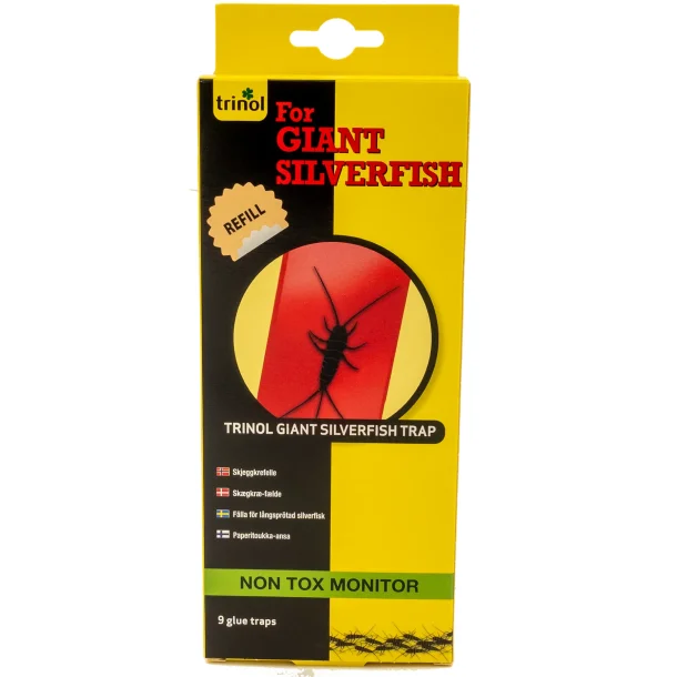 Trinol Sk�gkr� / Giant Silverfish trap