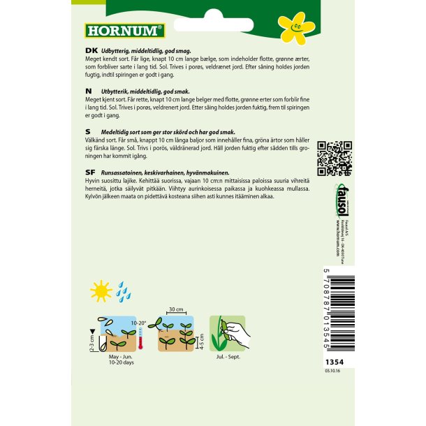 Hornum rt, Marv-, lav, Wunder von Kelvedon