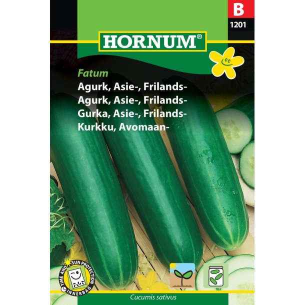 Hornum Agurk, Asie-, Frilands-, Fatum