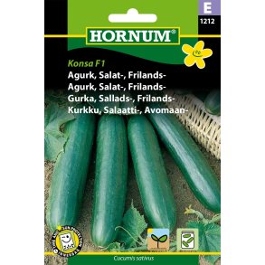 Hornum Agurk, Salat-, Frilands-, Konsa F1