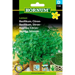 Hornum Basilikum, Citron-, Lemon