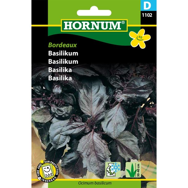 Hornum Basilikum, rd - Bordeaux
