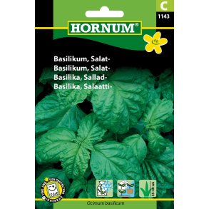 Hornum Basilikum, Salat-