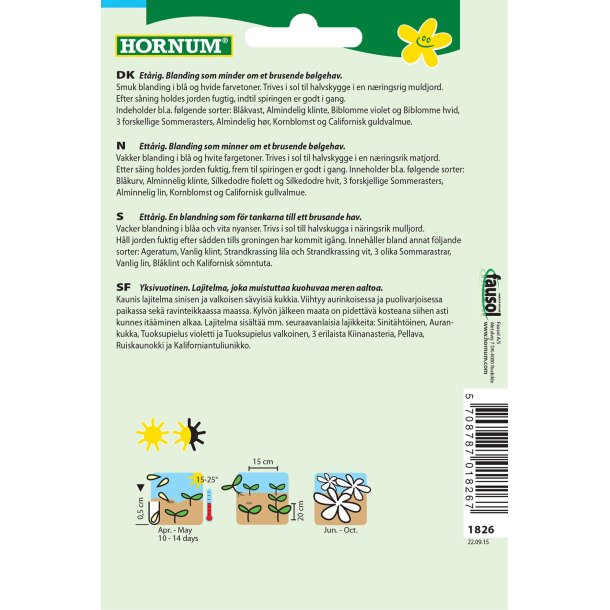 Hornum Blanding, Blomsterhav