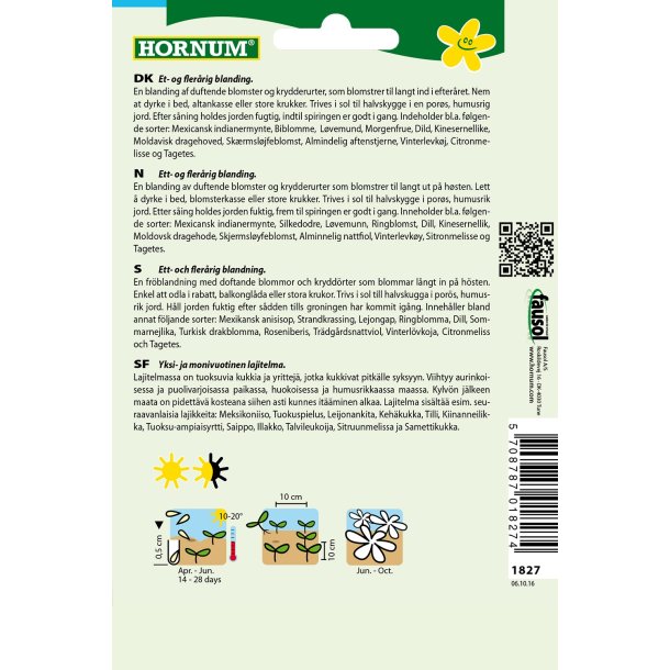 Hornum - Blanding, Duft 1