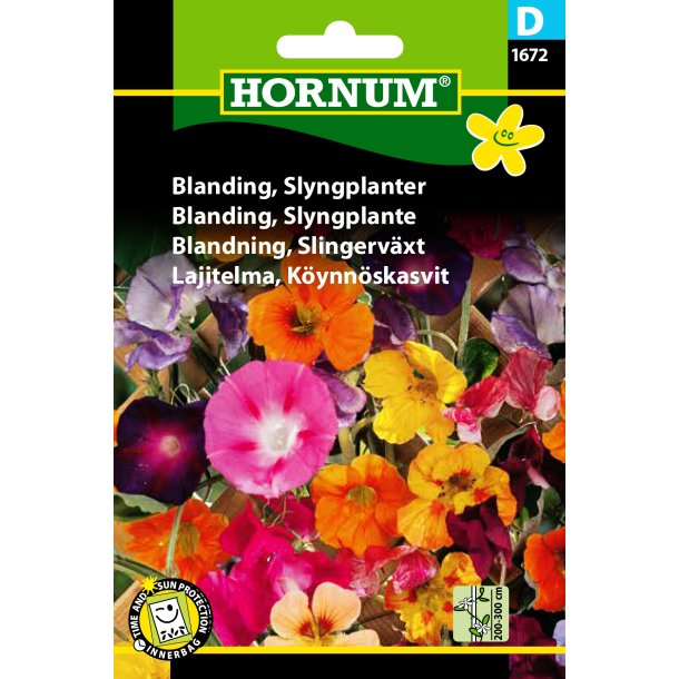 Hornum Blanding, Slyngplanter