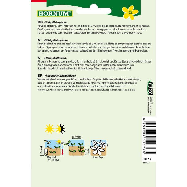 Hornum Blomsterkarse, blanding, Roland