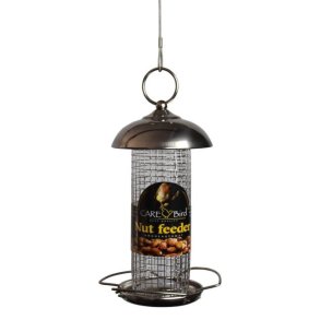 Care-Bird Foderautomat, Mini Nut Feeder - Stainless Steel