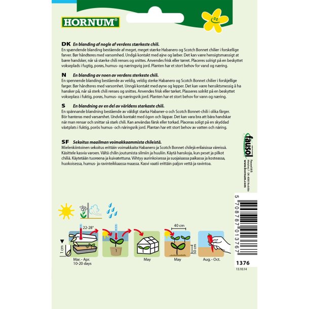 Hornum Chili, Habanero Mix