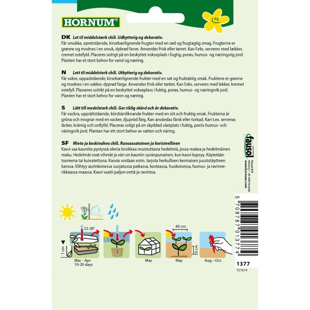 Hornum Chili, Ciliegia piccante