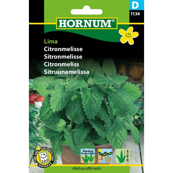 Hornum Citronmelisse, Lima