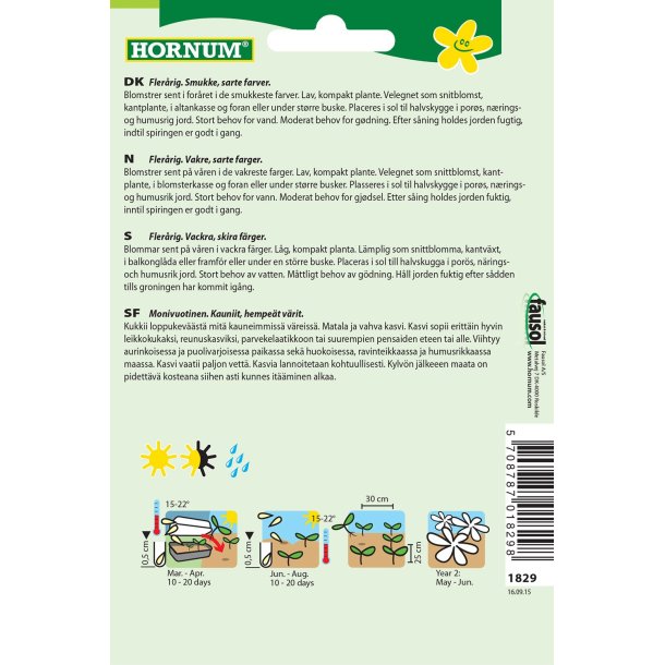 Hornum Forglemmigej, blanding, Remember 2