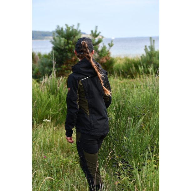 DogSome Dame Off Road Performance shell-Jacket Olive/Black