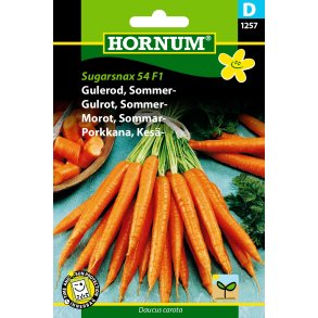 Hornum - Gulerod, Sommer-, Sugarsnax 54 F1