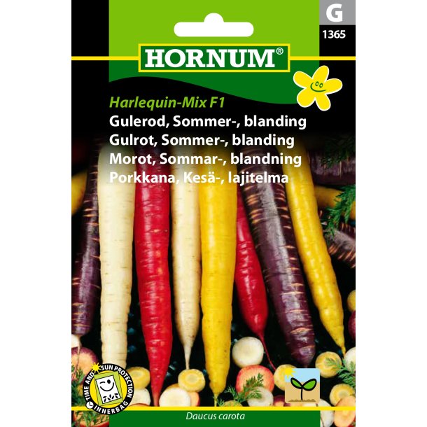 Hornum - Gulerod, Sommer-, Harlequin-Mix F1
