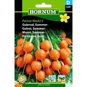 Hornum Gulerod, Sommer-, Pariser Markt 5