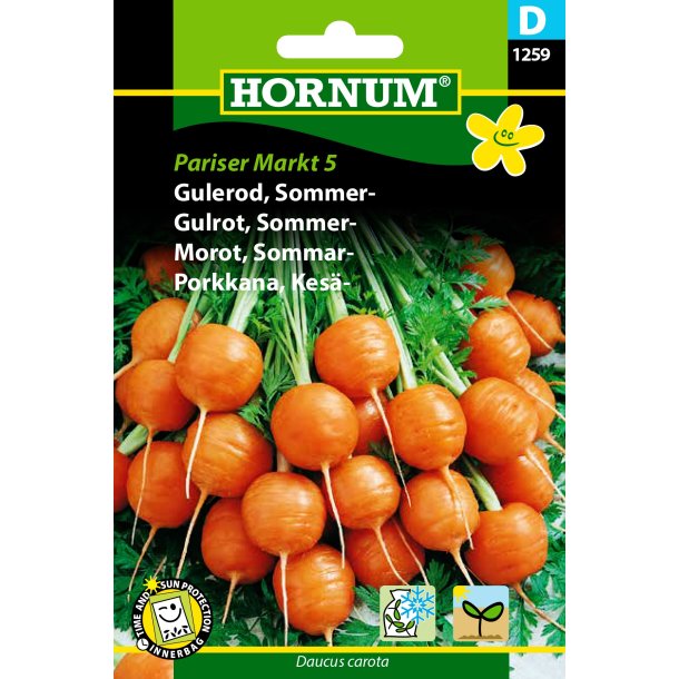 Hornum Gulerod, Sommer-, Pariser Markt 5