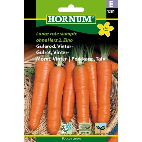 Hornum Gulerod, Vinter- Lange rote, Sbnd