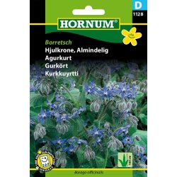 Hornum Hjulkrone, Almindelig, Borretsch