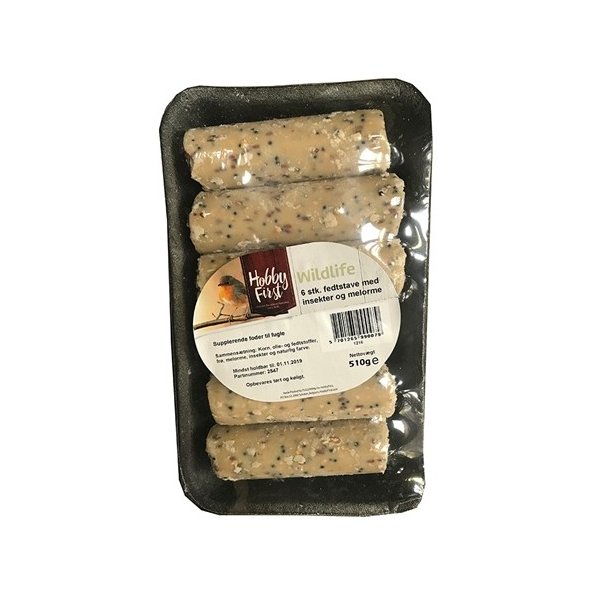 Hobby First Fedtstave m/melorme &amp; insekter - 6 stk.