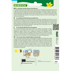 Hornum Blanding, Biurt og -blomst