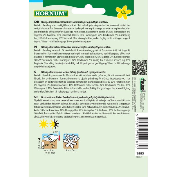 Hornum Blanding, Blomsterparadis