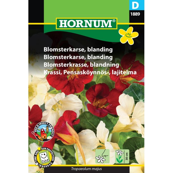 Hornum Blomsterkarse, blanding