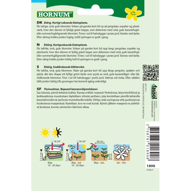 Hornum Blomsterkarse, Sommerfugle-