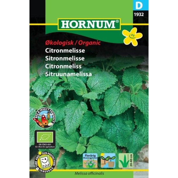 Hornum kologisk Citronmelisse