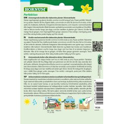 Hornum kologisk Fennikel, Perfektion