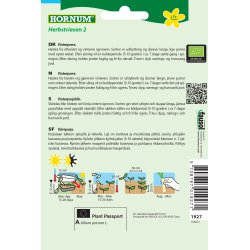 Hornum kologisk Porre, Vinter-, Herbstriesen 2