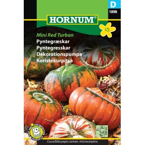 Hornum Pyntegrskar, blanding, Mini Red Turban