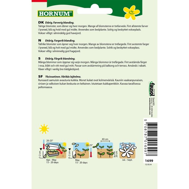 Hornum Jomfruskrt, blanding, Shooting Star