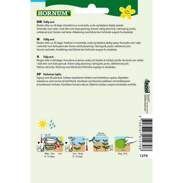 Hornum Kl, Kina-, Kasumi F1