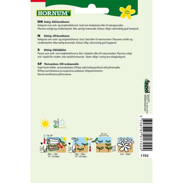 Hornum Kornblomst, Blue Heaven