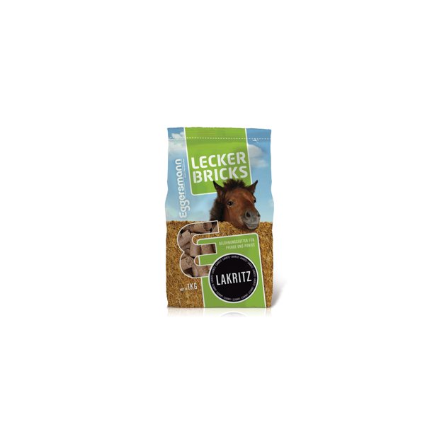 Eggersmann Lecker Bricks Lakritz 1 kg