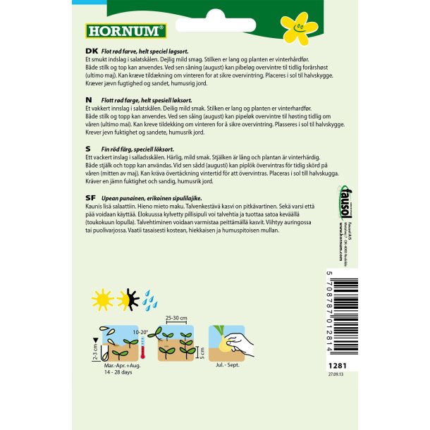 Hornum Lg, Pibe- "Forrslg", Red Toga