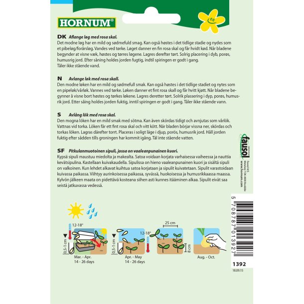 Hornum Lg, Skalotte-, Zebrune