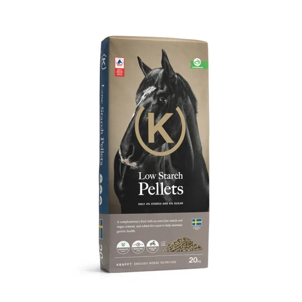 KRAFFT Low Starch Pellets, 20kg. 