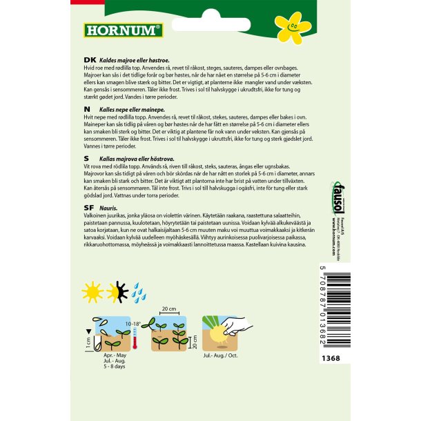 Hornum Majroe, Ronde Witte Roodkop