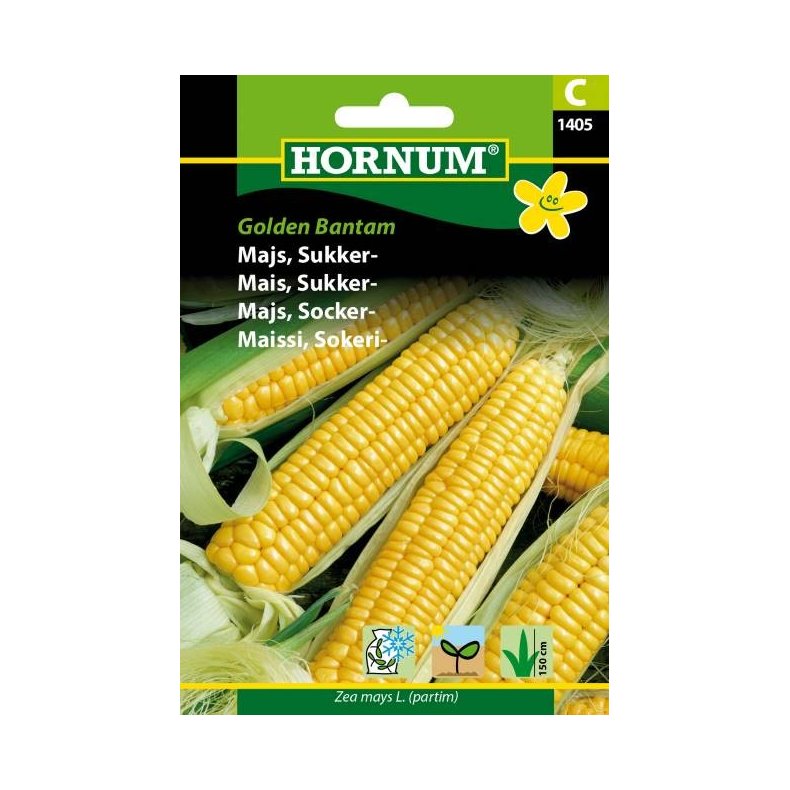 Hornum Majs, Sukker-, Golden Bantam
