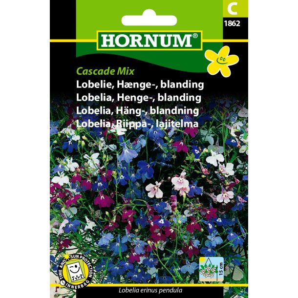 Hornum Lobelie, Hnge-, bland., Cascade Mix