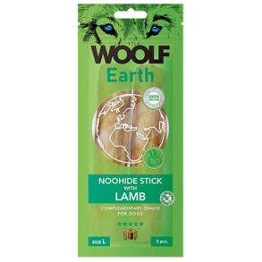 Woolf Earth Noohide sticks lamb L, 2stk.