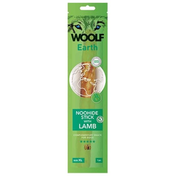 Woolf Earth Noohide sticks lamb XL, 1stk.