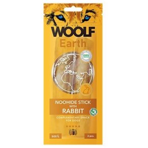 Woolf Earth Noohide sticks rabbit L, 2stk.