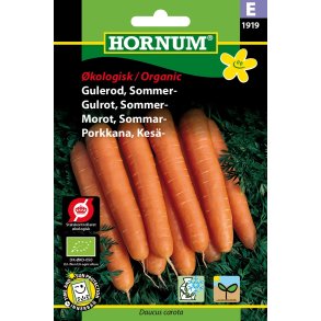 Hornum kologisk Gulerod, Sommer- - Nantaise 2