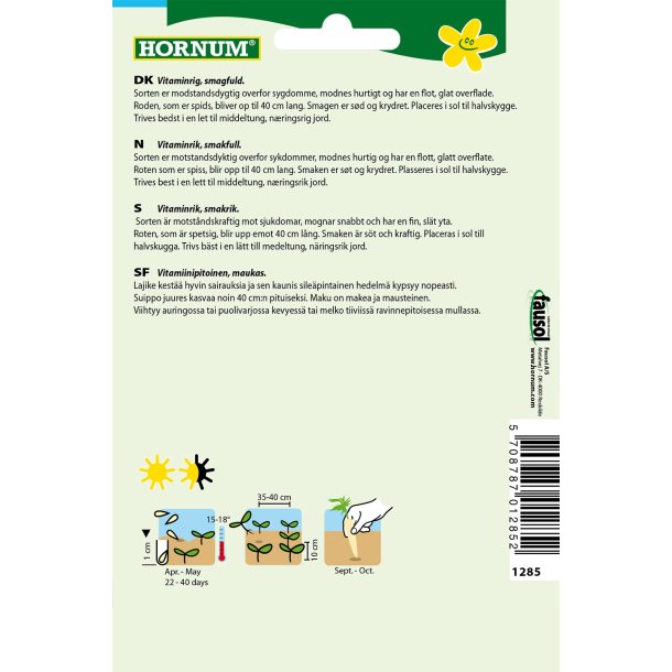 Hornum Pastinak, Gladiator